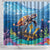 Barbados Sea Turtle Shower Curtain Ocean Style