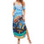 Personalised Barbados Sea Turtle Summer Maxi Dress Ocean Style - Wonder Print Shop