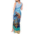 Personalised Barbados Sea Turtle Tank Maxi Dress Ocean Style - Wonder Print Shop