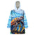 Personalised Barbados Sea Turtle Wearable Blanket Hoodie Ocean Style - Wonder Print Shop