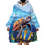 Personalised Barbados Sea Turtle Wearable Blanket Hoodie Ocean Style - Wonder Print Shop