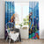 Barbados Sea Turtle Window Curtain Ocean Style - Wonder Print Shop