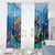 Barbados Sea Turtle Window Curtain Ocean Style - Wonder Print Shop