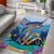 Barbados Flying Fish Area Rug Ocean Style - Wonder Print Shop