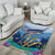 Barbados Flying Fish Area Rug Ocean Style - Wonder Print Shop