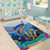 Barbados Flying Fish Area Rug Ocean Style - Wonder Print Shop