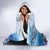 Barbados Flying Fish Hooded Blanket Ocean Style