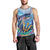 Personalised Barbados Flying Fish Men Tank Top Ocean Style - Wonder Print Shop