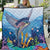 Barbados Flying Fish Quilt Ocean Style