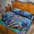 Barbados Flying Fish Quilt Bed Set Ocean Style - Wonder Print Shop