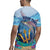 Personalised Barbados Flying Fish Rugby Jersey Ocean Style - Wonder Print Shop