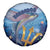 Barbados Flying Fish Spare Tire Cover Ocean Style - Wonder Print Shop