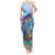 Personalised Barbados Flying Fish Tank Maxi Dress Ocean Style - Wonder Print Shop