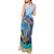 Personalised Barbados Flying Fish Tank Maxi Dress Ocean Style - Wonder Print Shop