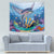 Barbados Flying Fish Tapestry Ocean Style - Wonder Print Shop