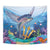 Barbados Flying Fish Tapestry Ocean Style - Wonder Print Shop