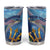 Personalised Barbados Flying Fish Tumbler Cup Ocean Style - Wonder Print Shop