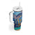 Personalised Barbados Flying Fish Tumbler With Handle Ocean Style - Wonder Print Shop