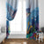 Barbados Flying Fish Window Curtain Ocean Style - Wonder Print Shop