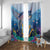 Barbados Flying Fish Window Curtain Ocean Style - Wonder Print Shop