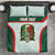 Custom Mexico Football Bedding Set Aztec Pattern - Wonder Print Shop