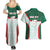 Custom Mexico Football Couples Matching Summer Maxi Dress and Hawaiian Shirt Aztec Pattern