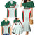 Custom Mexico Football Family Matching Mermaid Dress and Hawaiian Shirt Aztec Pattern