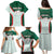 Custom Mexico Football Family Matching Puletasi and Hawaiian Shirt Aztec Pattern