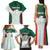 Custom Mexico Football Family Matching Tank Maxi Dress and Hawaiian Shirt Aztec Pattern