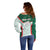 Custom Mexico Football Off Shoulder Sweater Aztec Pattern