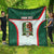 Custom Mexico Football Quilt Aztec Pattern