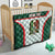 Custom Mexico Football Quilt Aztec Pattern