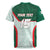 Custom Mexico Football Rugby Jersey Aztec Pattern