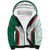 Custom Mexico Football Sherpa Hoodie Aztec Pattern