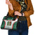 Custom Mexico Football Shoulder Handbag Aztec Pattern