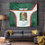 Custom Mexico Football Tapestry Aztec Pattern - Wonder Print Shop