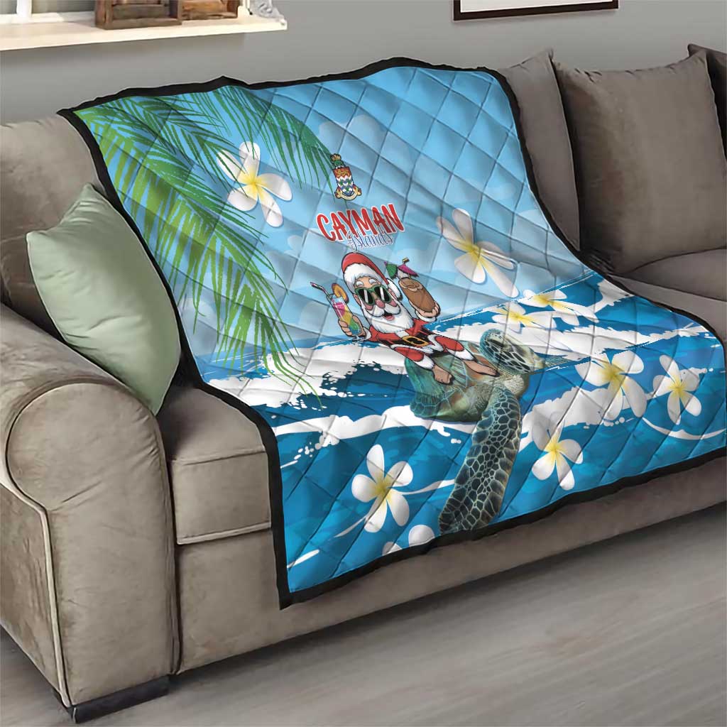 Cayman Islands Christmas Quilt Merry Xmas - Wonder Print Shop