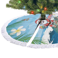 Cayman Islands Christmas Tree Skirt Merry Xmas - Wonder Print Shop