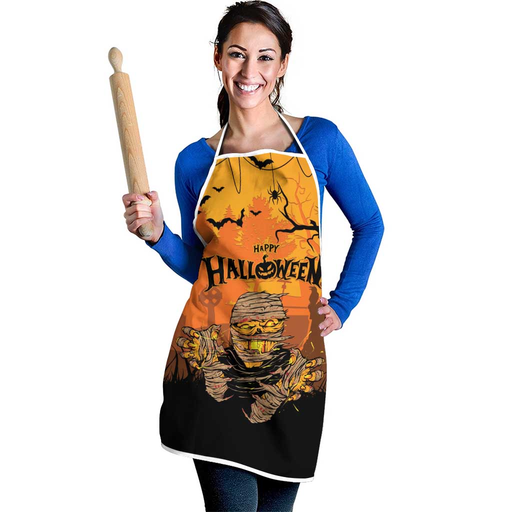 Halloween Egypt Mummy Apron Trick or Treat - Wonder Print Shop