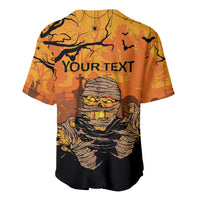 Personalized Halloween Egypt Mummy Baseball Jersey Trick or Treat - Wonder Print Shop
