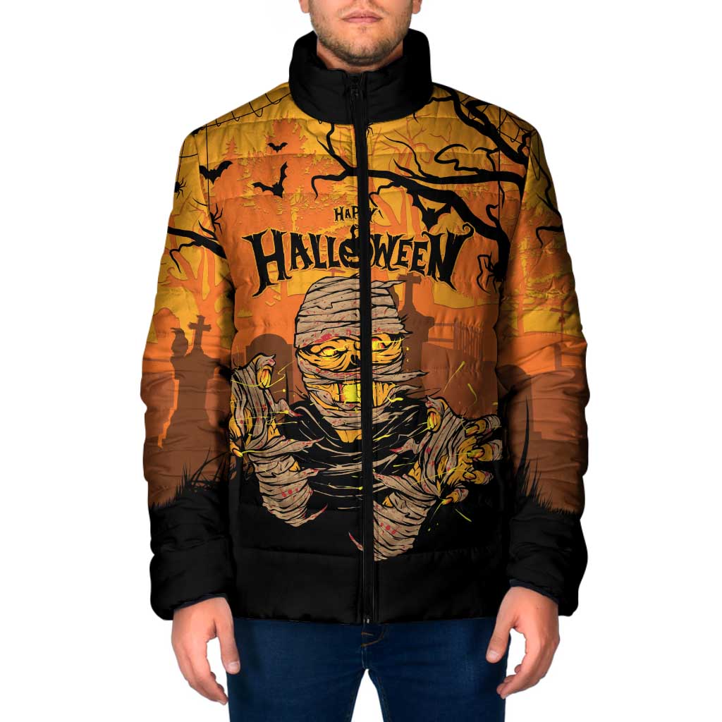 Personalized Halloween Egypt Mummy Padded Jacket Trick or Treat - Wonder Print Shop