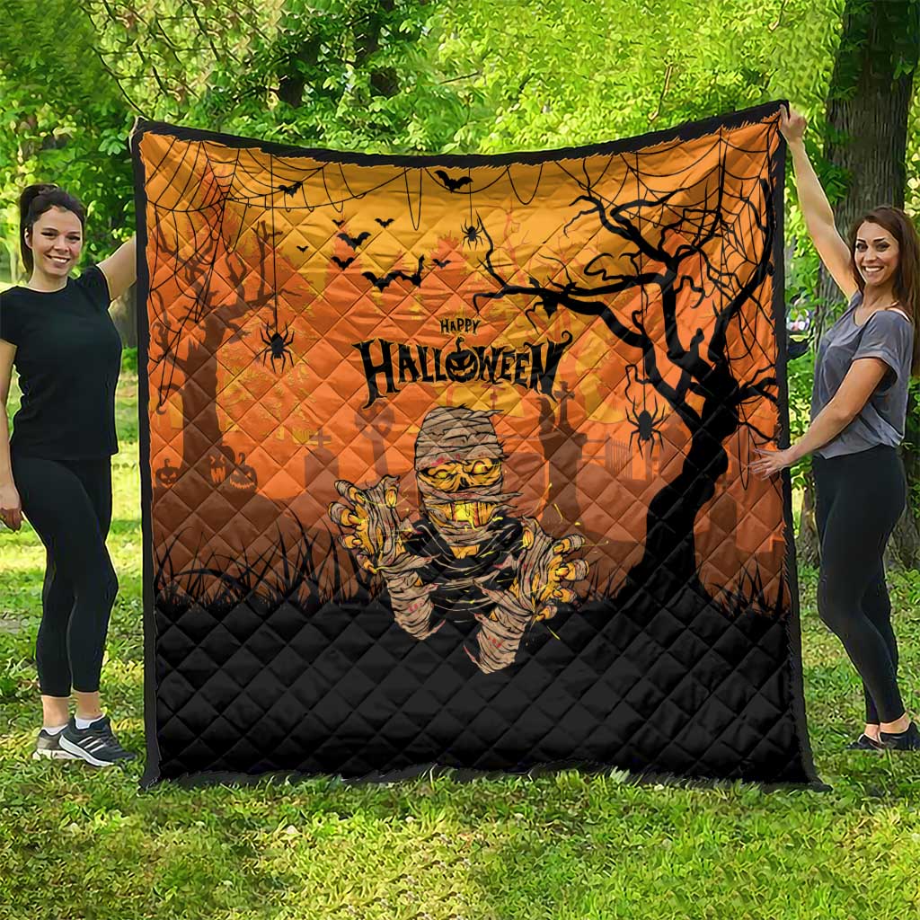 Halloween Egypt Mummy Quilt Trick or Treat - Wonder Print Shop