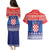 Croatia Christmas Couples Matching Puletasi and Hawaiian Shirt Coat Of Arms Sretan Bozic