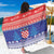 Croatia Christmas Sarong Coat Of Arms Sretan Bozic - Wonder Print Shop