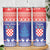 Croatia Christmas Skinny Tumbler Coat Of Arms Sretan Bozic - Wonder Print Shop