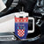 Croatia Christmas Tumbler With Handle Coat Of Arms Sretan Bozic - Wonder Print Shop