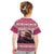 Croatia Christmas Kid T Shirt Pine Marten Playing Violin - Dark Pink Color - Wonder Print Shop