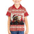 Croatia Christmas Family Matching Puletasi and Hawaiian Shirt Pine Marten Playing Violin - Red Color