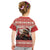 Croatia Christmas Kid T Shirt Pine Marten Playing Violin - Red Color - Wonder Print Shop