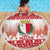 Malta Christmas Beach Blanket Coat Of Arms il-Milied it-Tajjeb - Wonder Print Shop